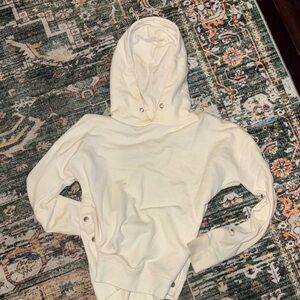 Abercrombie & Fitch Off-White Women's Hoodie